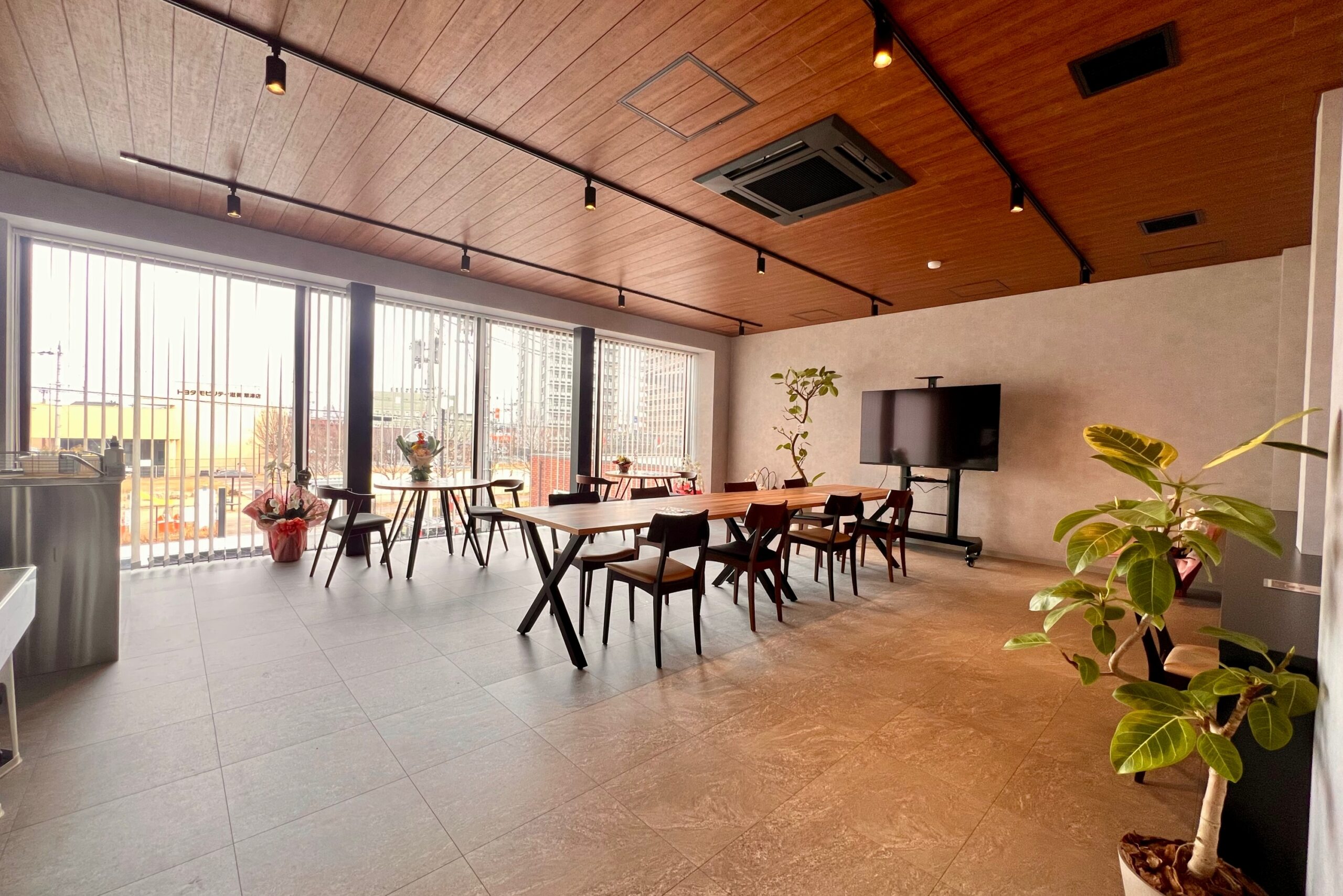 専用ラウンジ風景